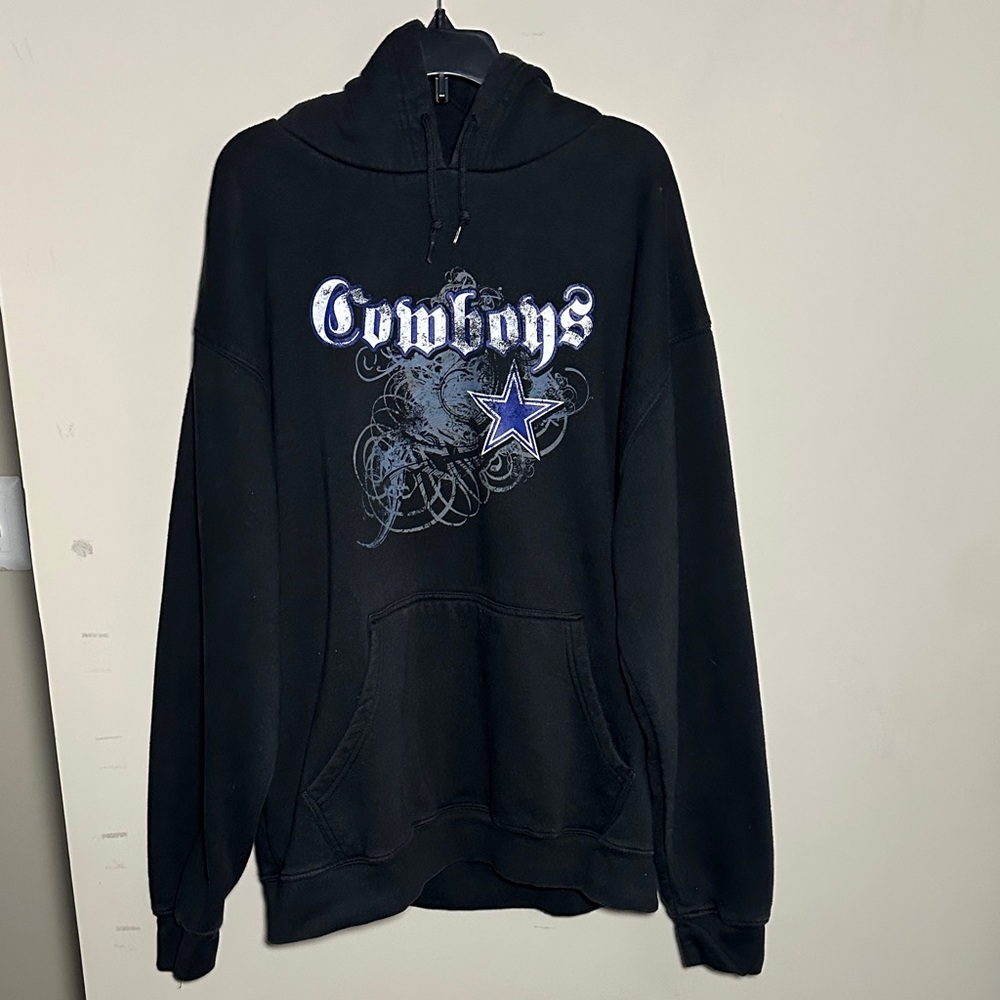 Dallas Cowboys authentic apparel black NFL Hoodie